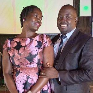 Pastor Charles from Uganda with his wife