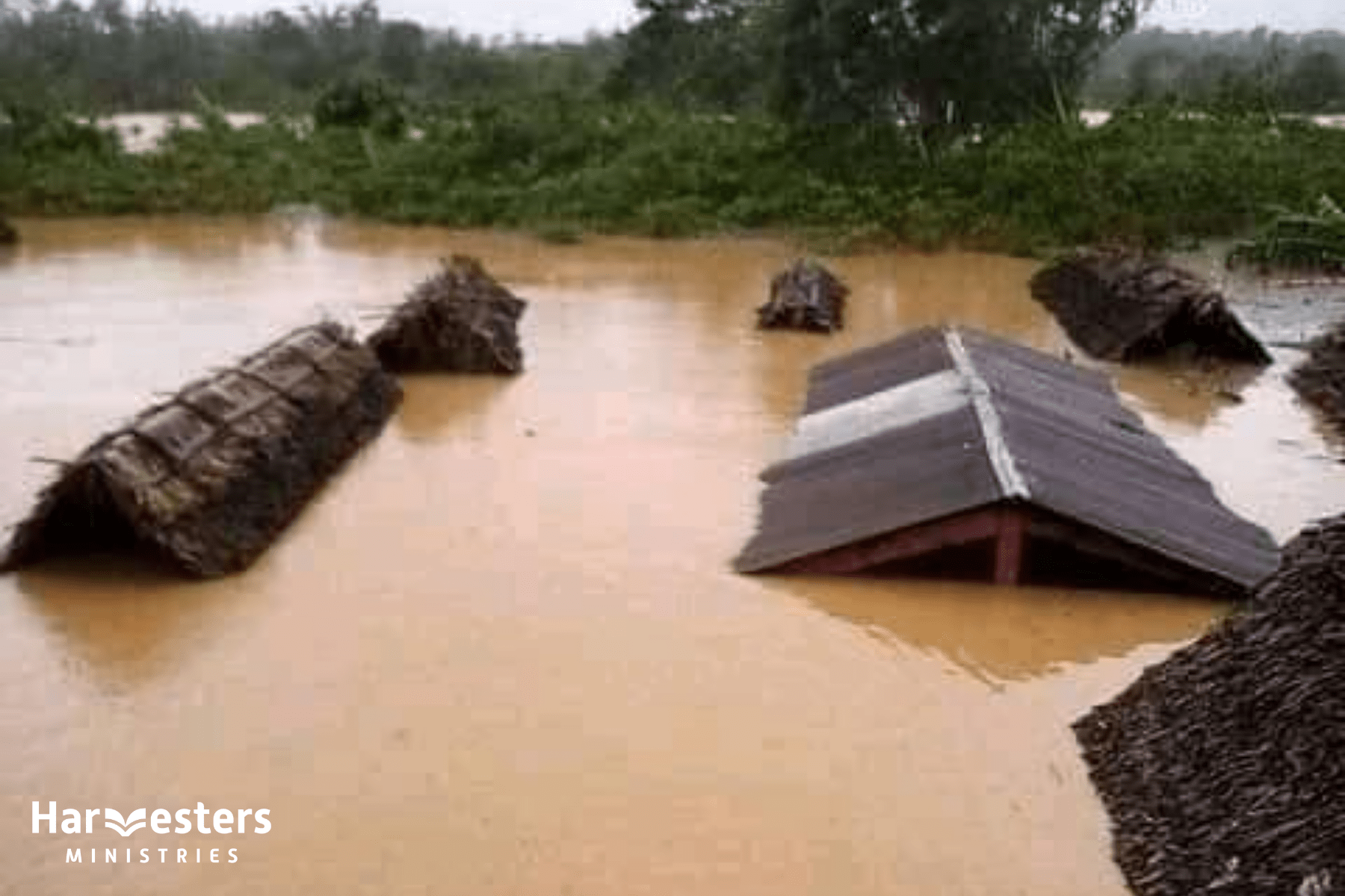 Madagascar flooding. Harvesters Ministries