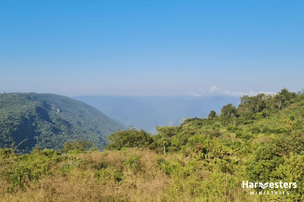 Overlooking Eswatini. Harvesters Ministries