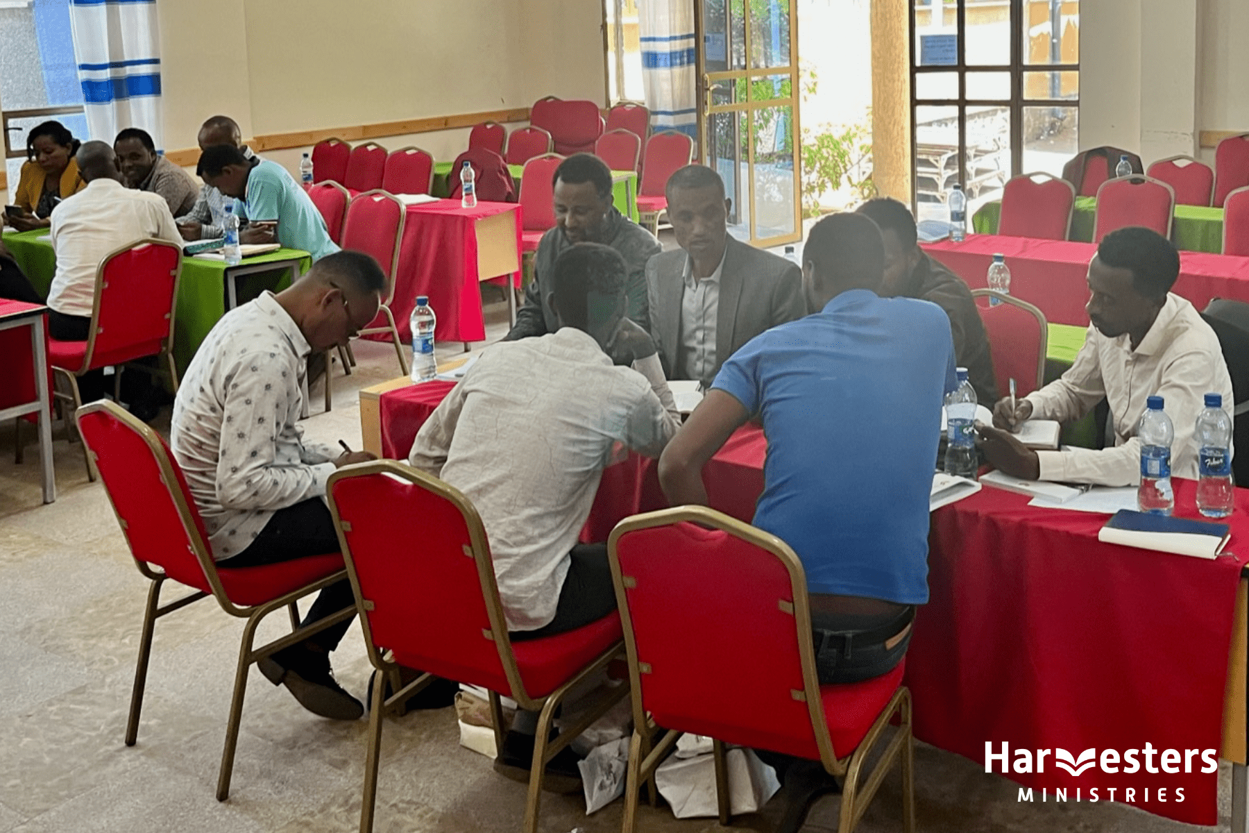 Group Discussion. Pray Ethiopia. Harvesters Ministries