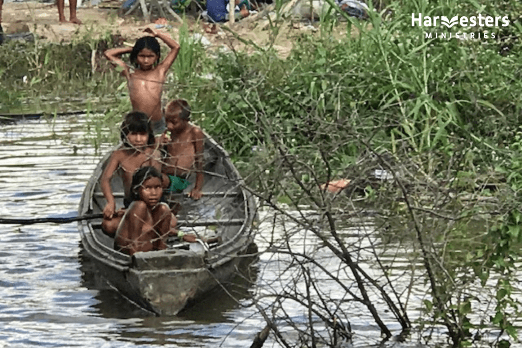 Remote Amazon tribes. Harvesters Ministries