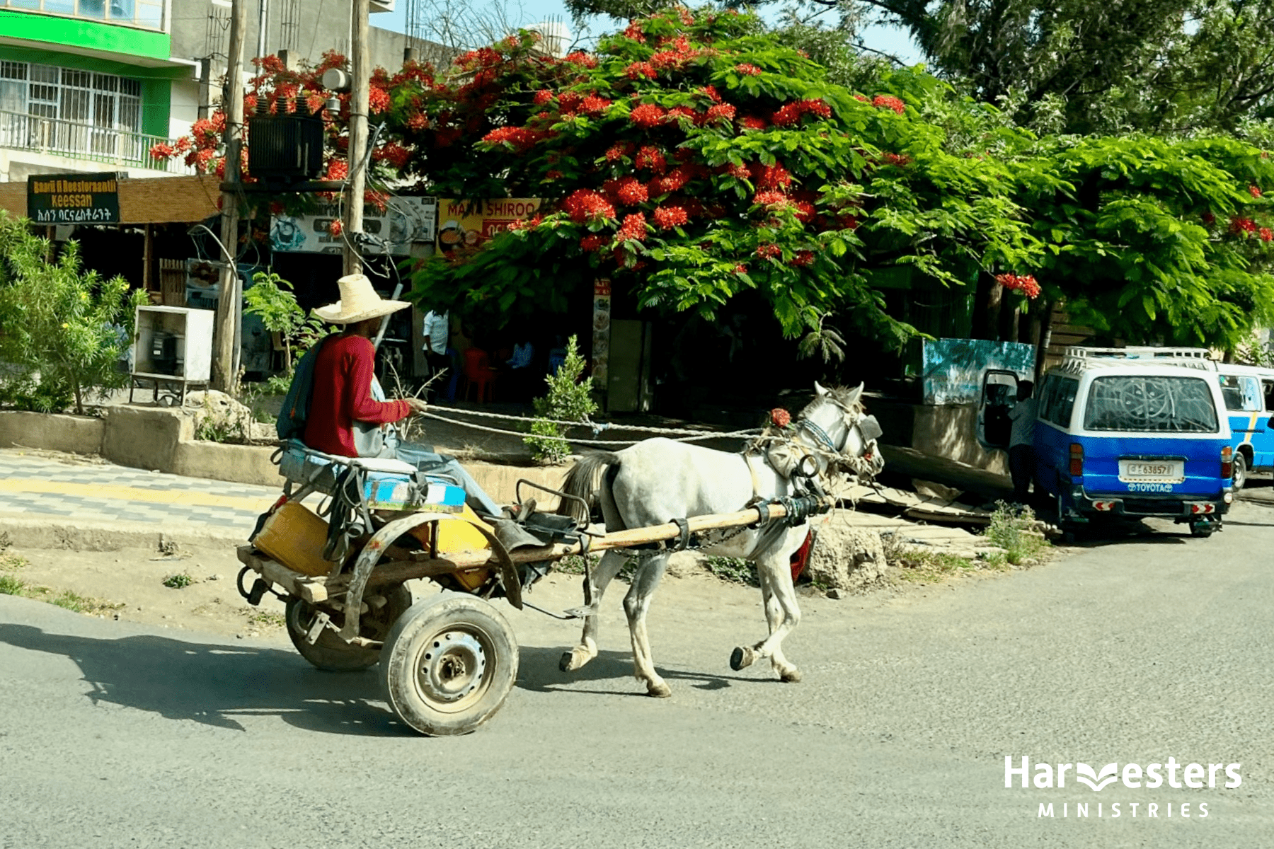 Transport. Pray Ethiopia. Harvesters Ministries