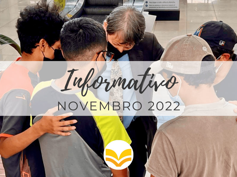 Informativo Novembro 2022. Harvesters Ministries
