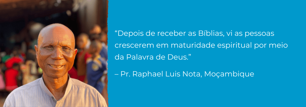 Pr. Raphael Luis Nota, Moçambique