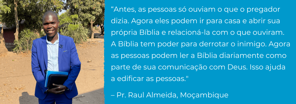 Pr. Raul Almeida, Moçambique