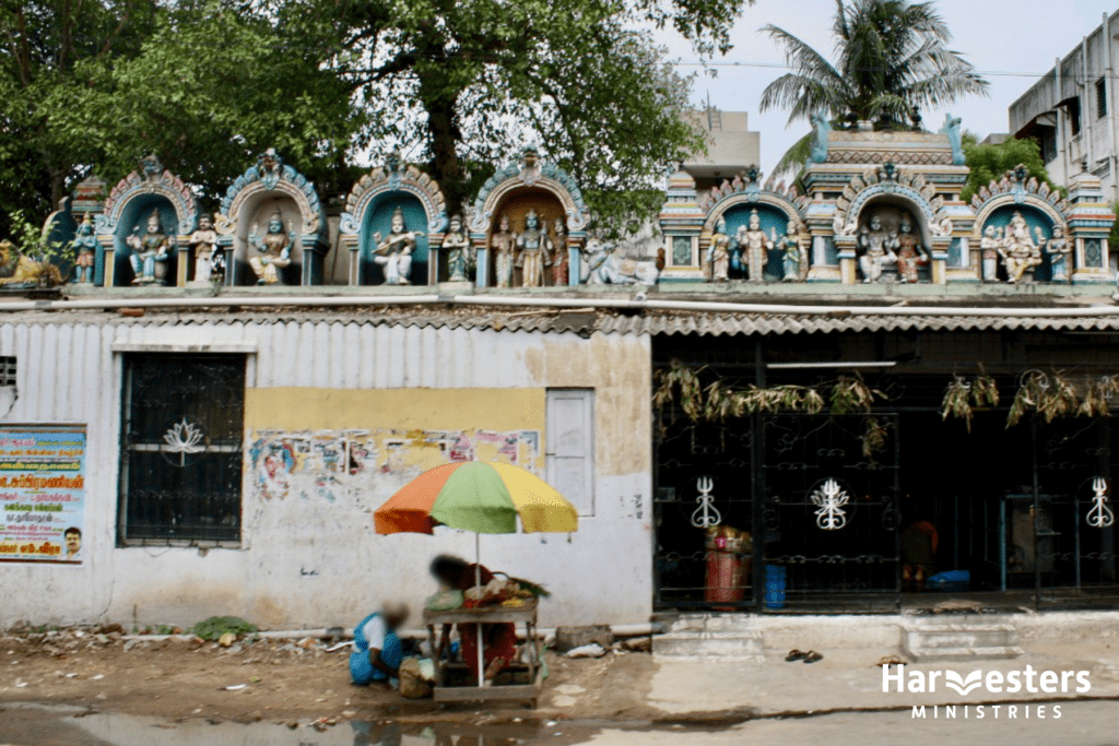 A street in India. Harvesters Ministries