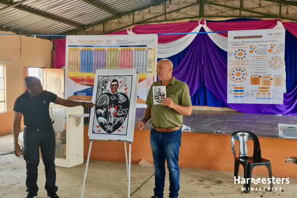 Kick Off Evangelism training in Eswatini. Harvesters Ministries