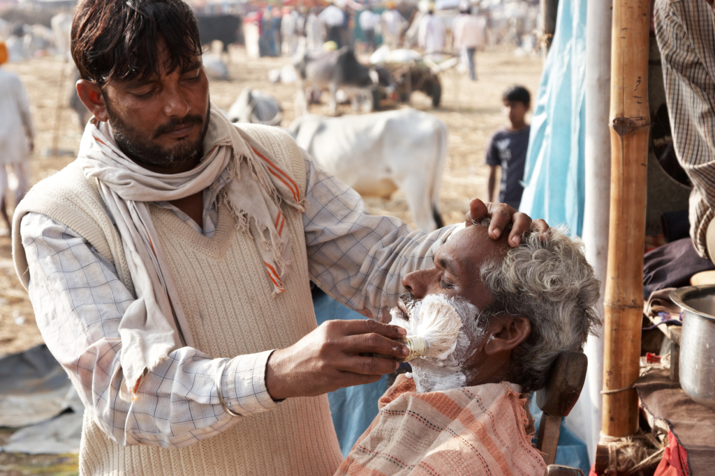 Indian barber