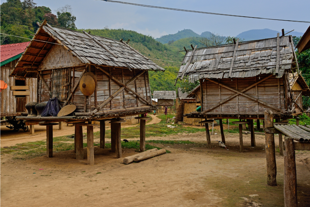 Southeast Asian rural home
