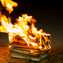 Burning bibles