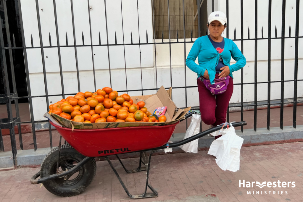 Local vendor. Harvesters Ministries